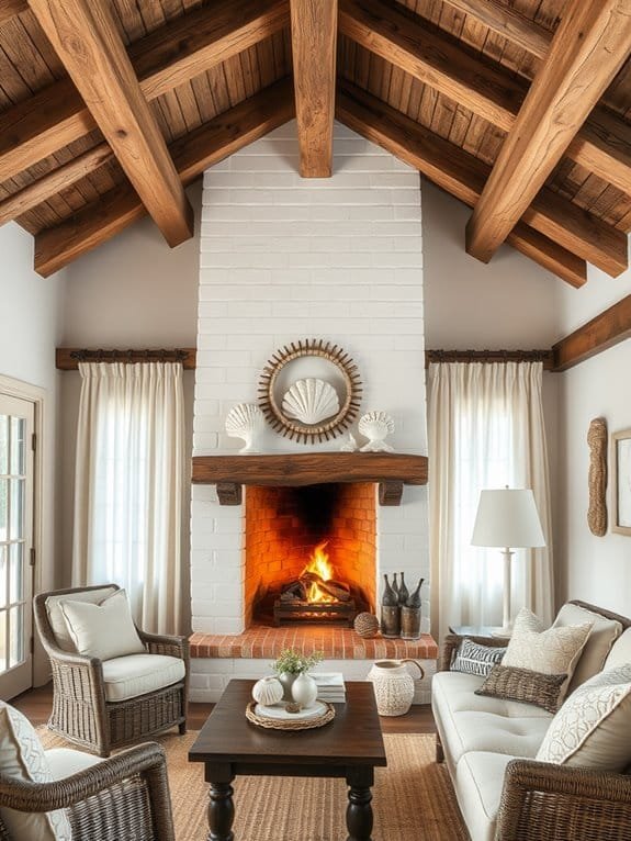 cozy rustic coastal decor