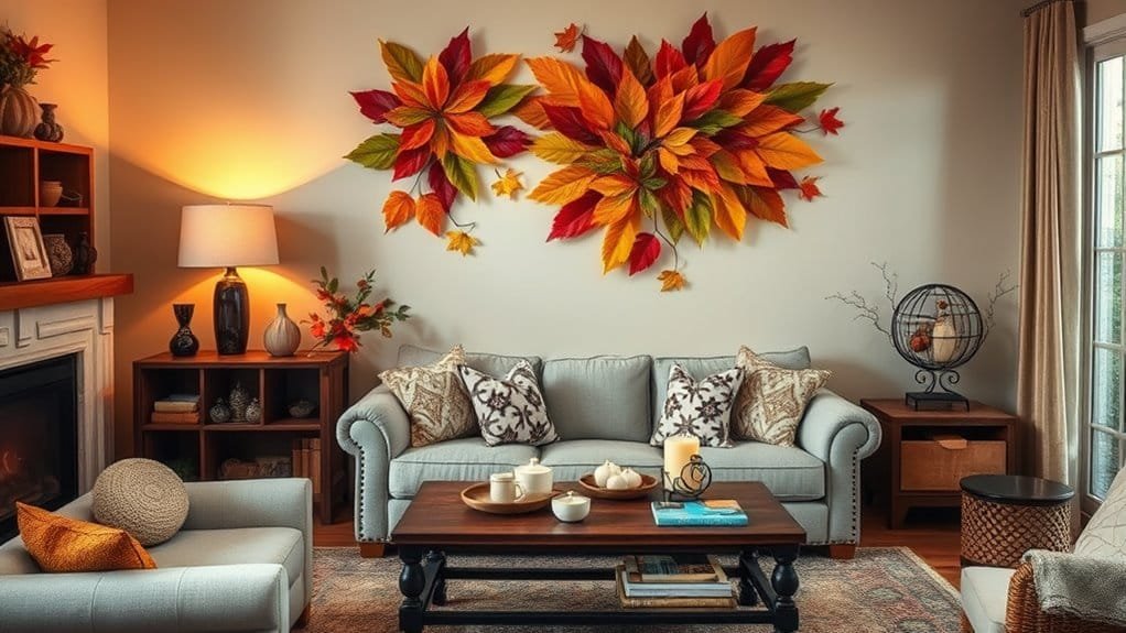 create botanical wall decor
