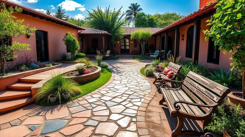 creating outdoor spaces efficiently