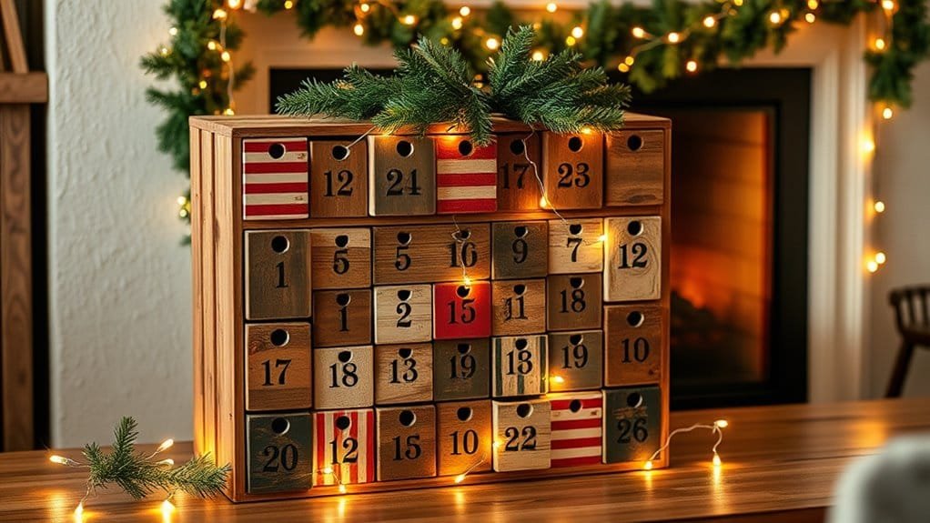 creative holiday countdown projects