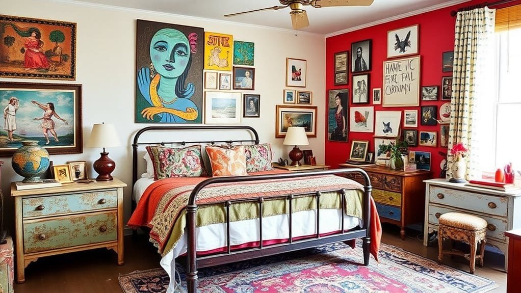 curated individual artworks showcase