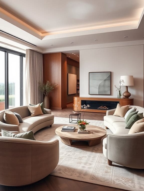 curved furniture trends 2024