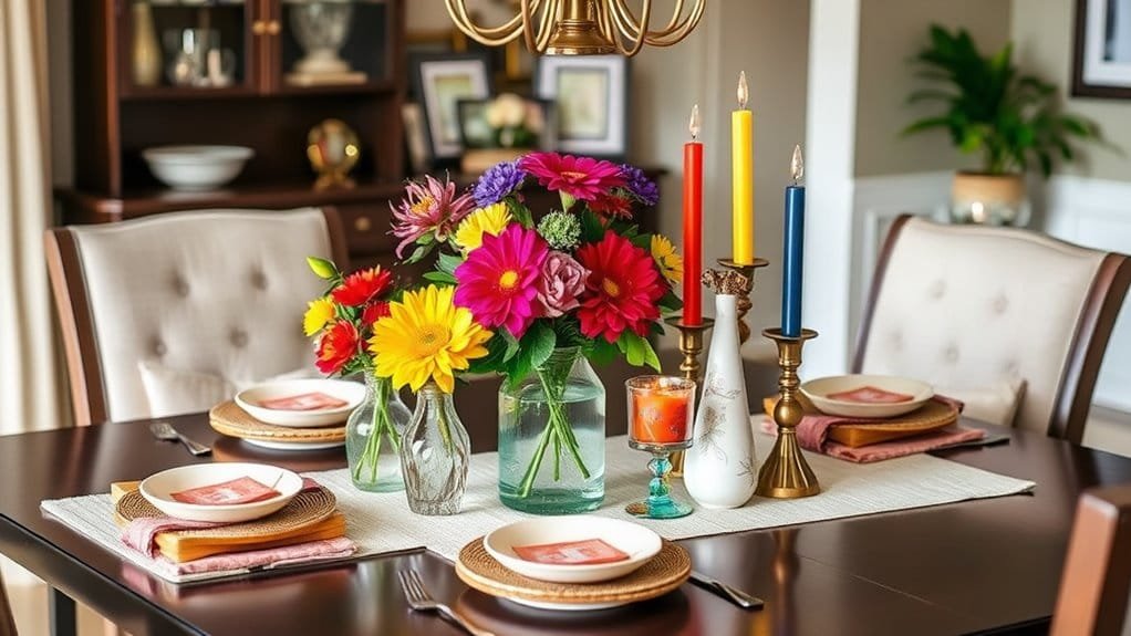 distinctive event table decor