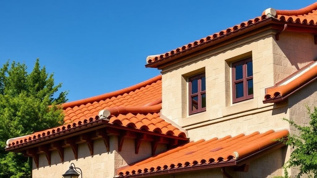 durable clay tile roofing