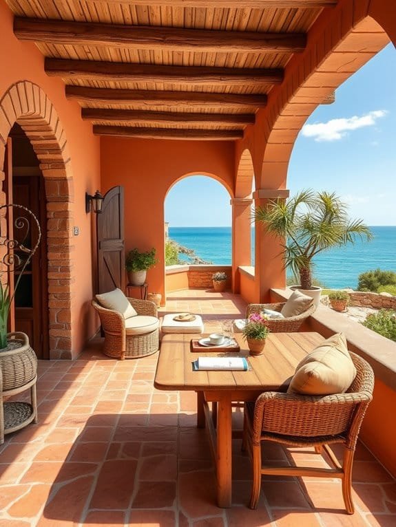 earthy warm color palette