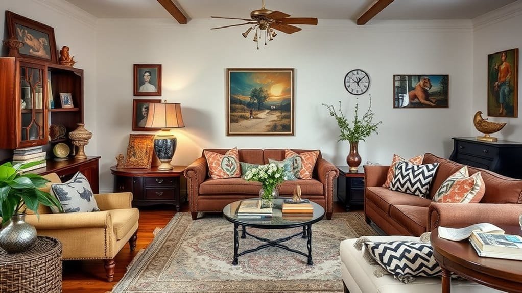 eclectic personalization in decor