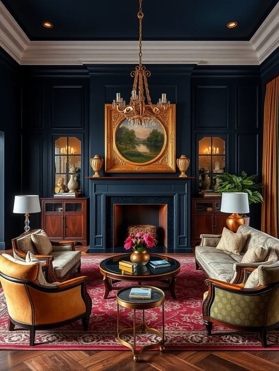 elegant bold dark shades