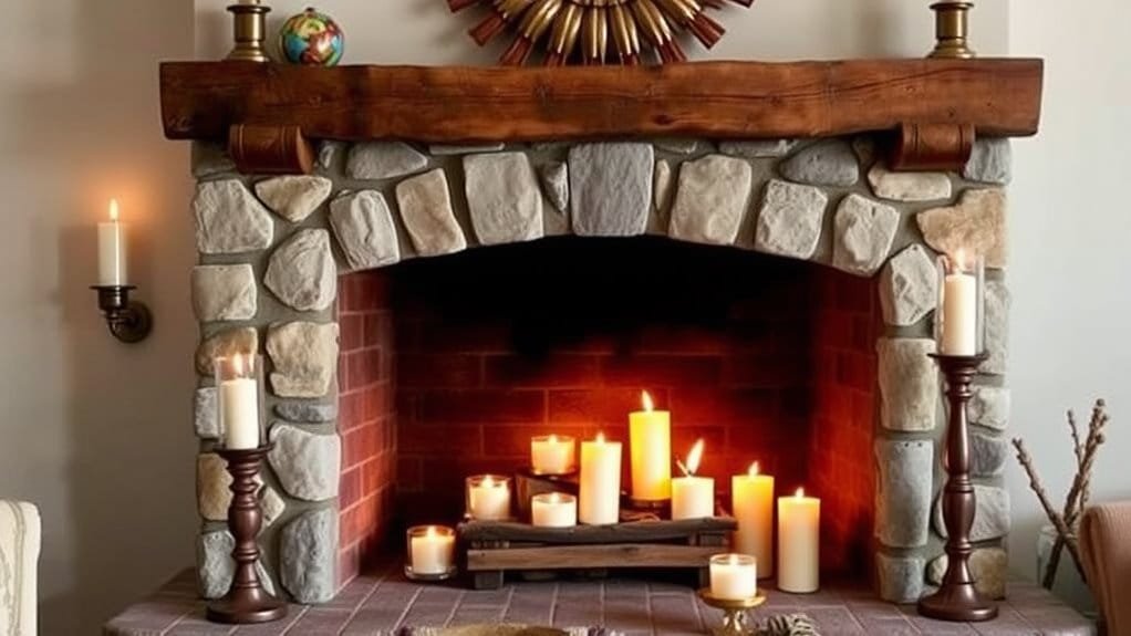 elegant candle display designs