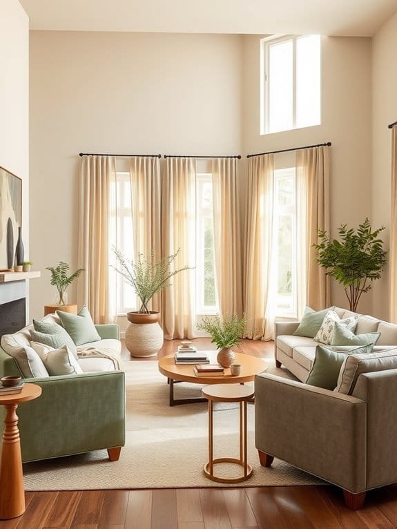 elegant neutral interior palettes