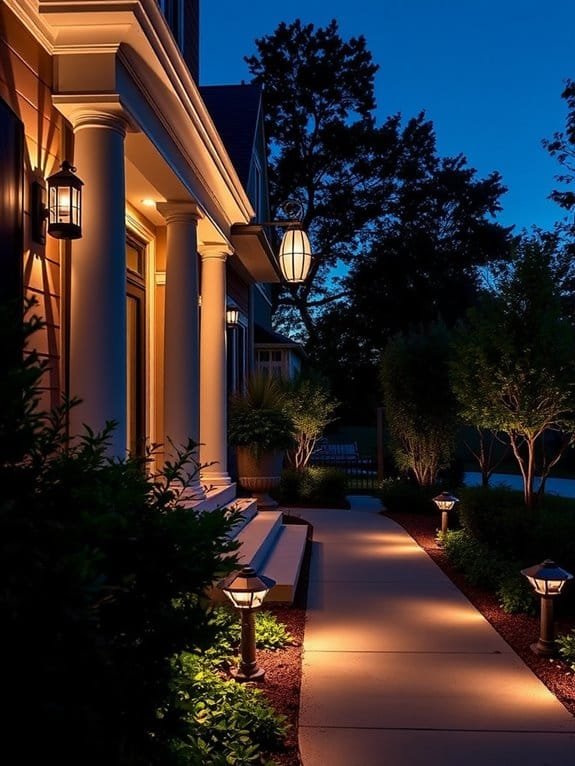 elegant outdoor lighting fixtures