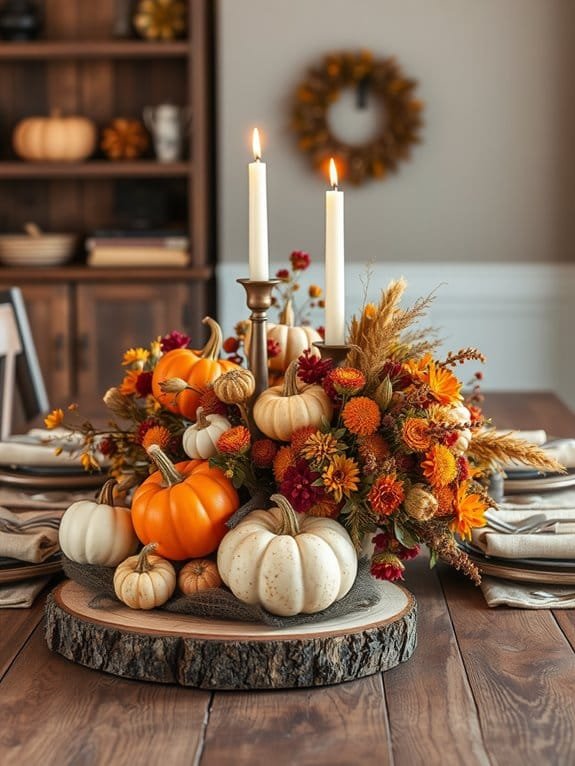 elegant table decorations display