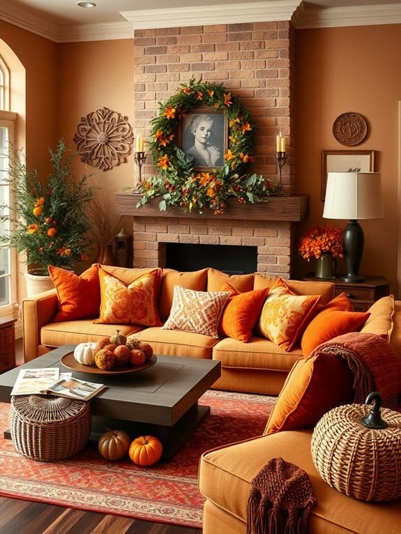 embrace vibrant warm tones