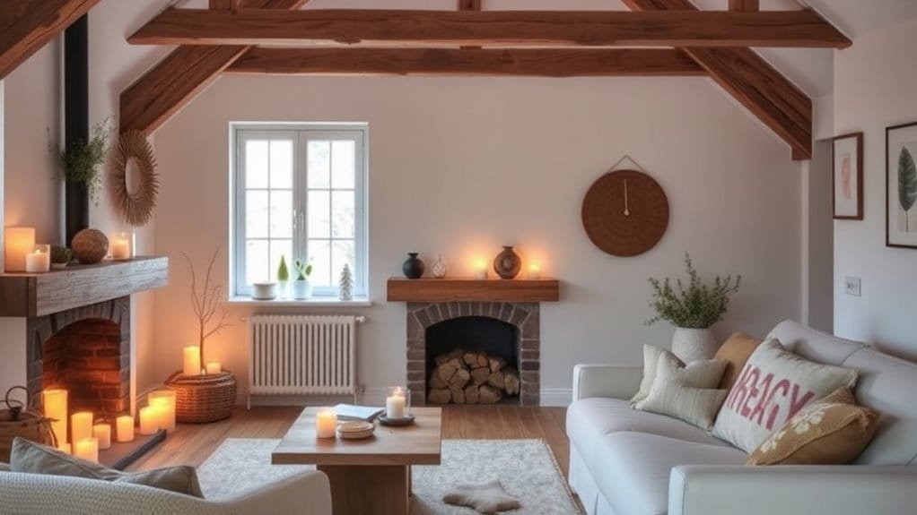 enhance atmosphere with lighting