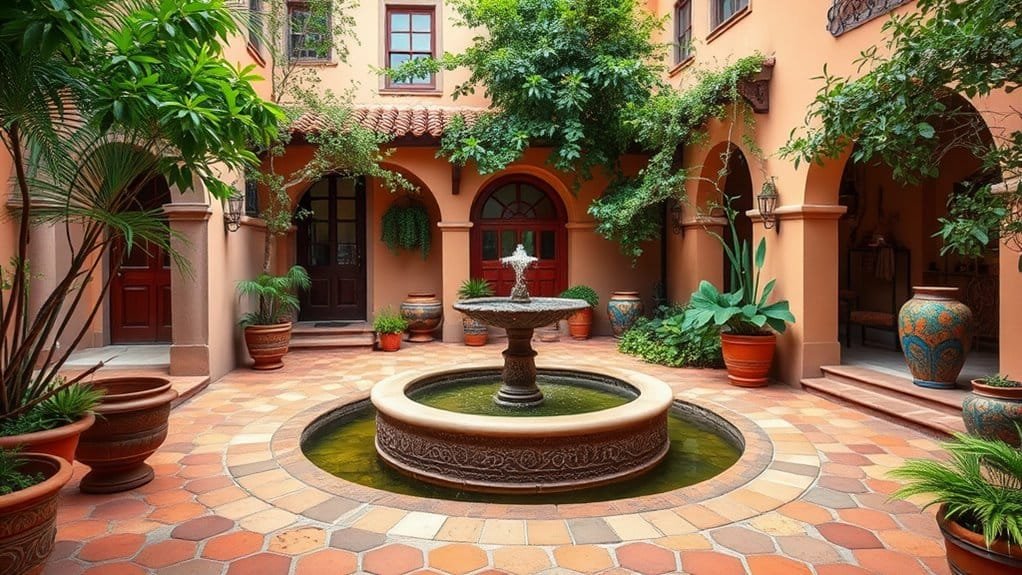 enhance landscape with water