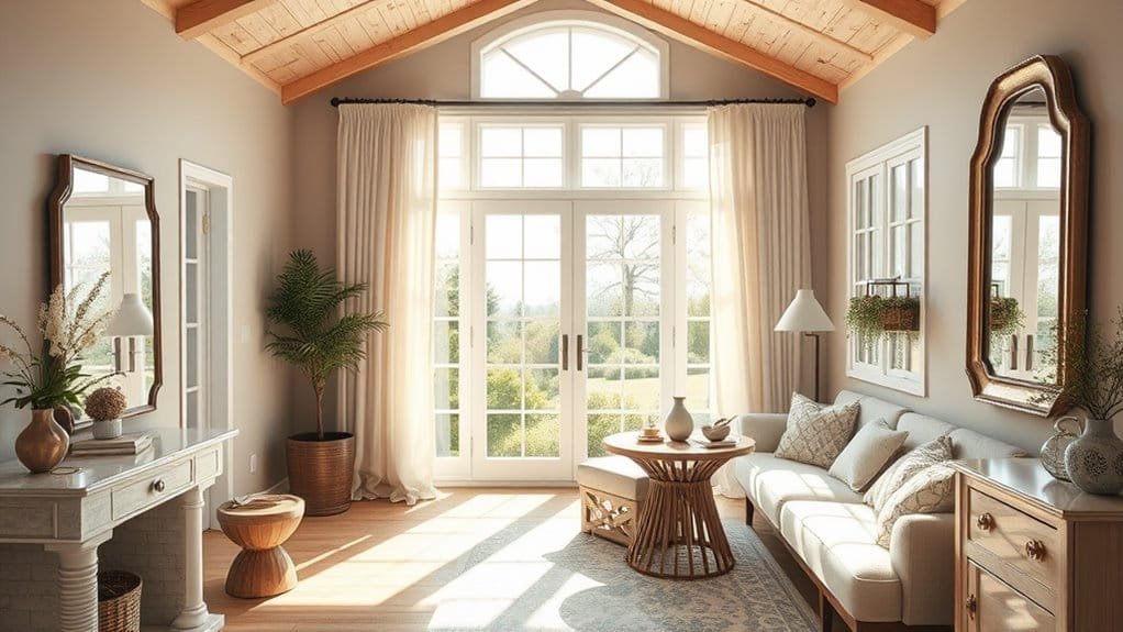 enhance sunlight exposure indoors