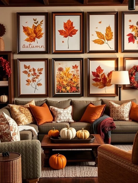 fall inspired design patterns
