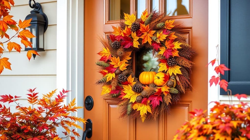 festive decorative door accents