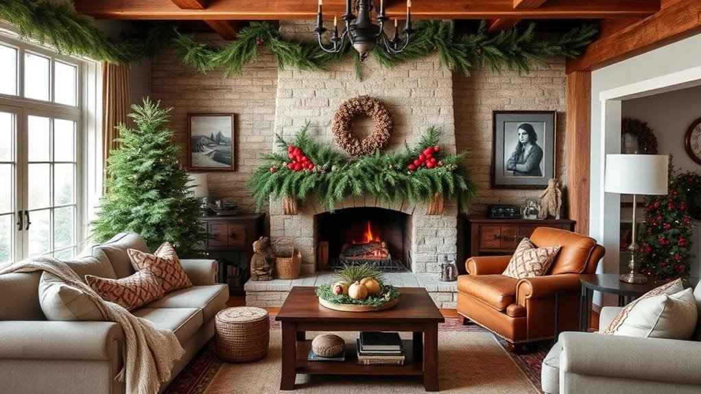 festive seasonal decorations