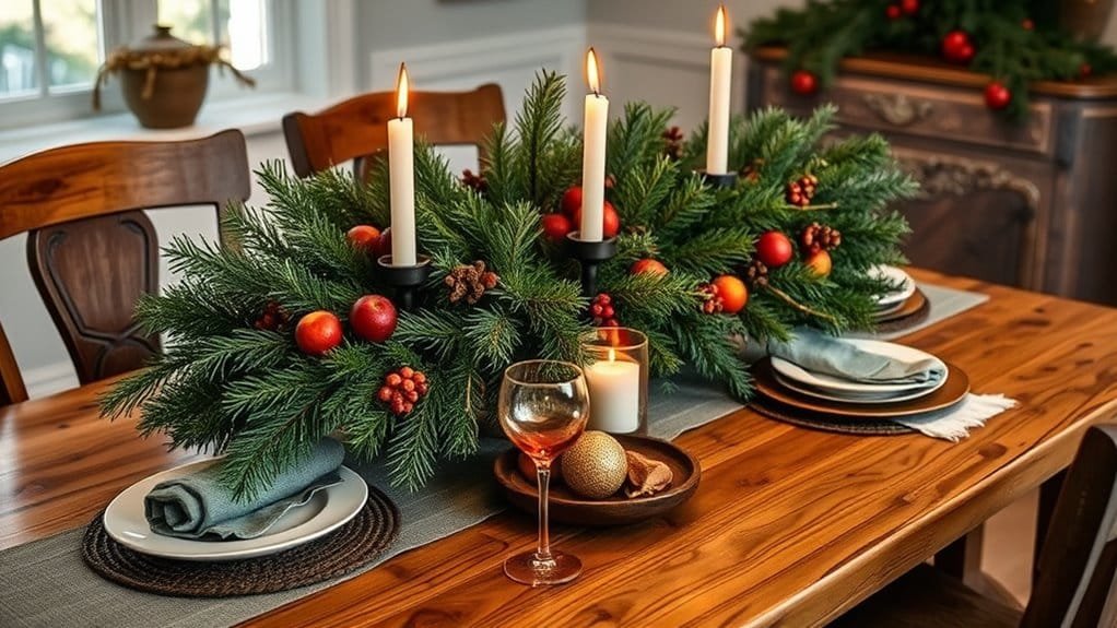 festive table decorations ideas