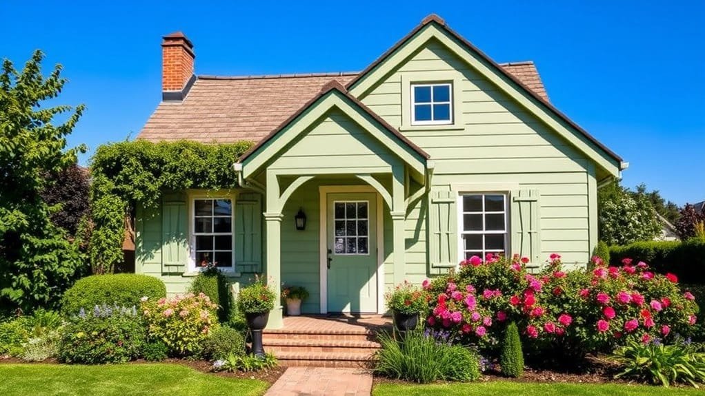 gentle earthy color tone