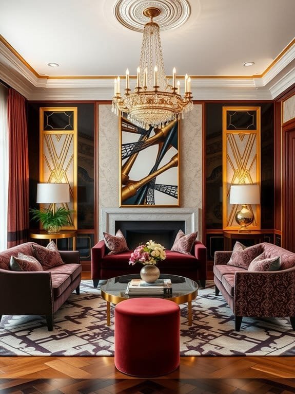 geometric elegance and luxury