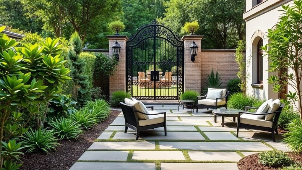 harmonize outdoor design features