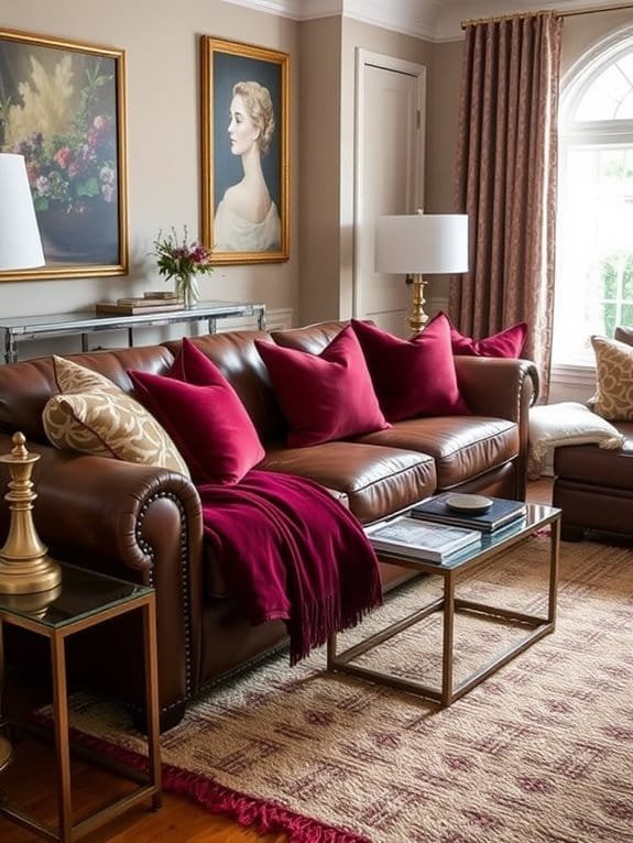 harmonizing hues and surfaces