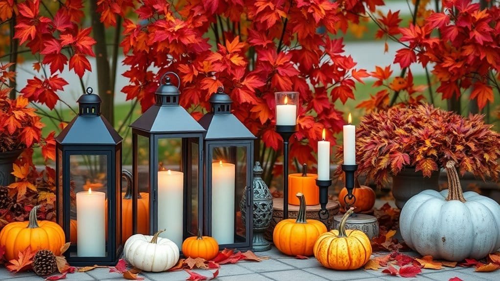 illuminated festive decorations