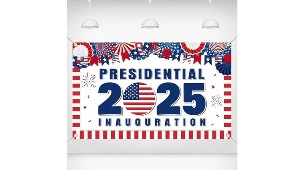 inauguration celebration event banner