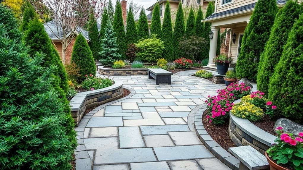 incorporate durable landscape elements