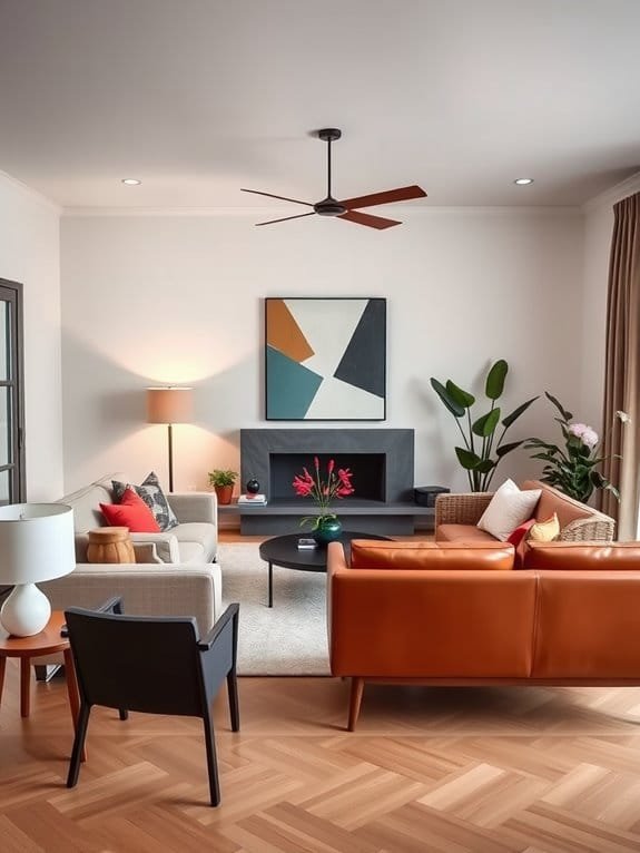 incorporating contemporary design features