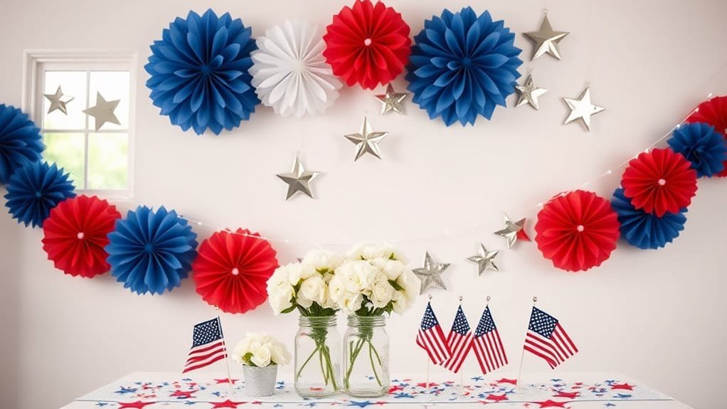 inexpensive inauguration day decor