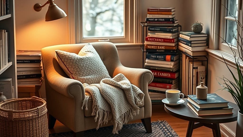 inviting space for reading