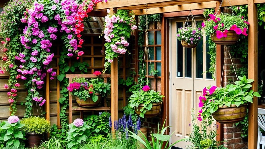 maximize space with vertical gardening