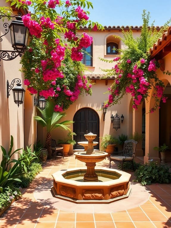 mediterranean courtyards design inspiration