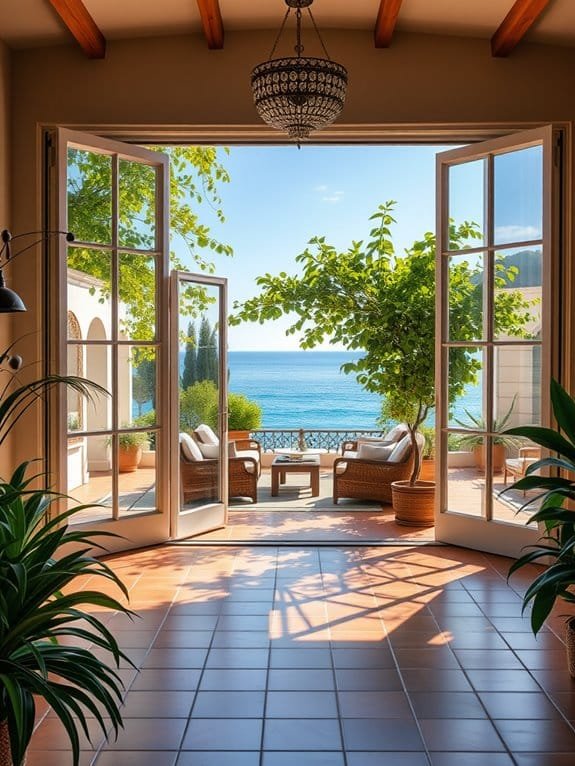 mediterranean indoor outdoor elegance