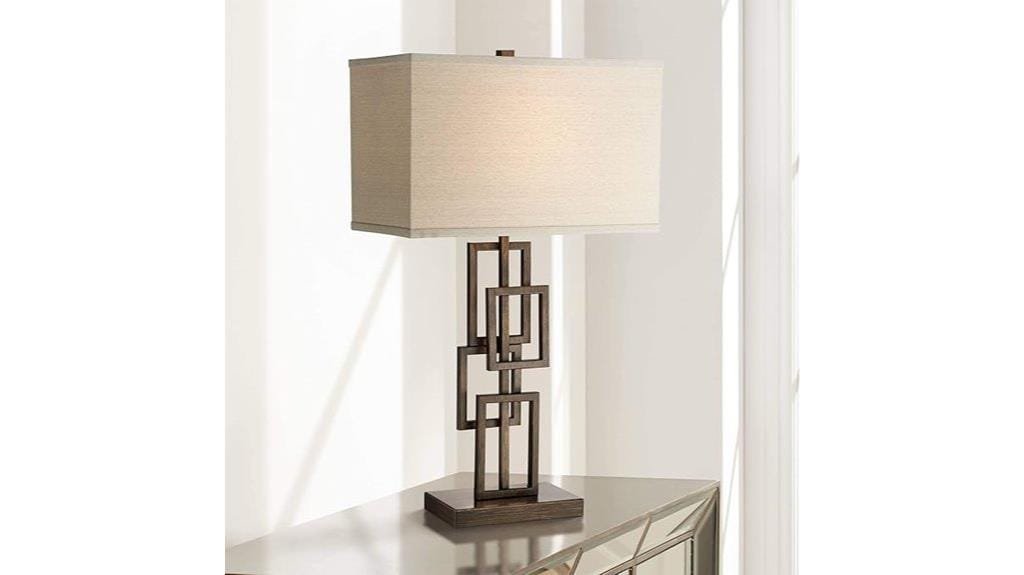 modern industrial table lamp