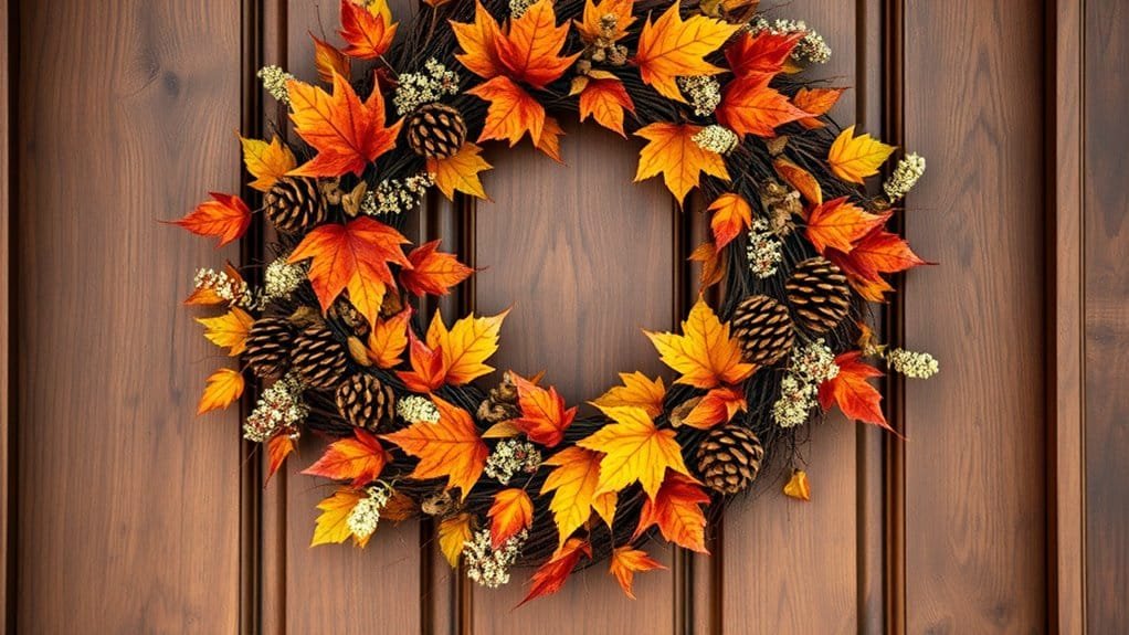 natural decorative floral wreaths