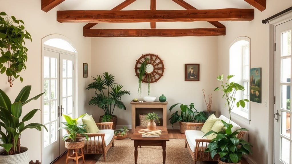 natural tones and hues