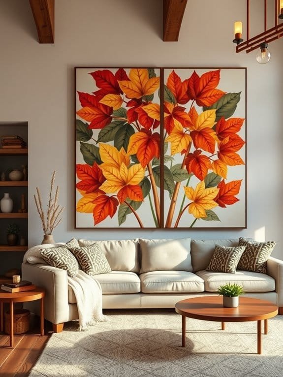 nature inspired decorative prints