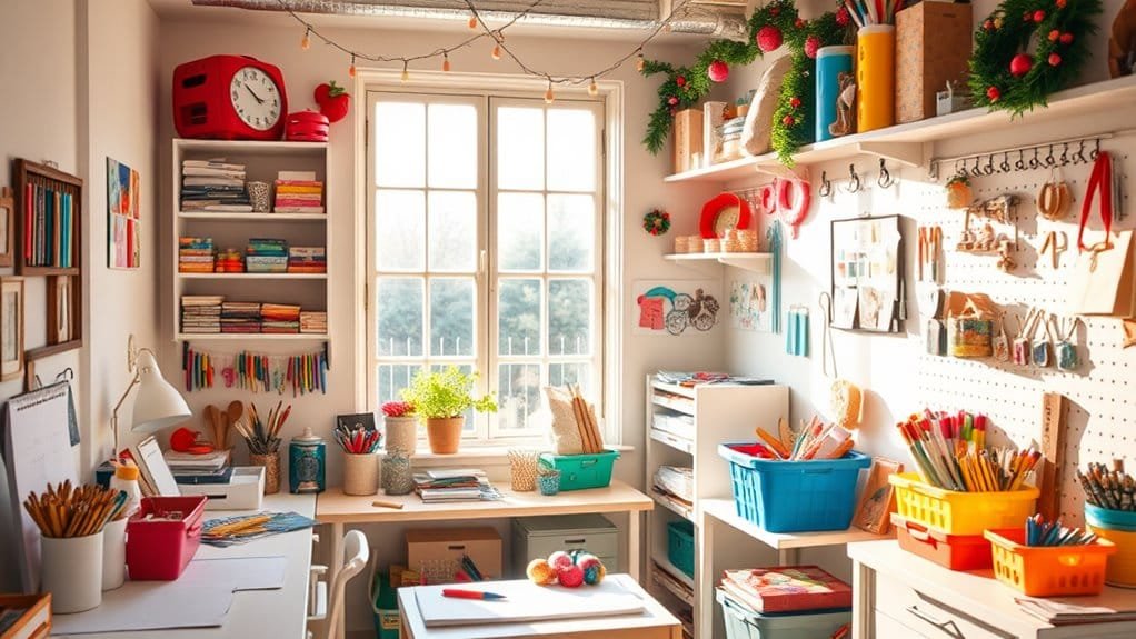 organize your work area