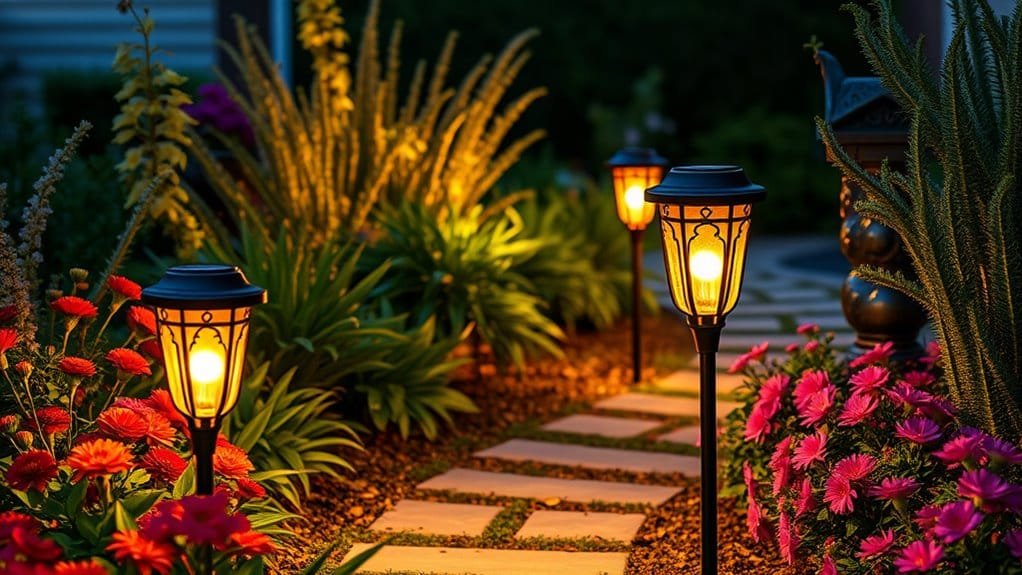 outdoor solar garden lighting