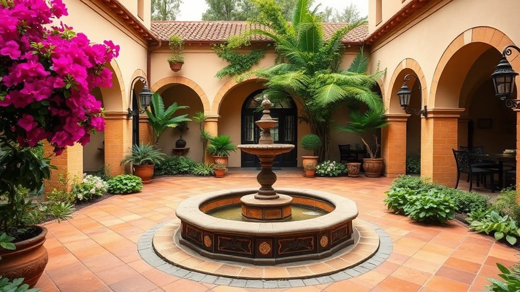 outdoor spaces and greenery