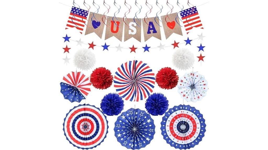 patriotic 4th of july decorations