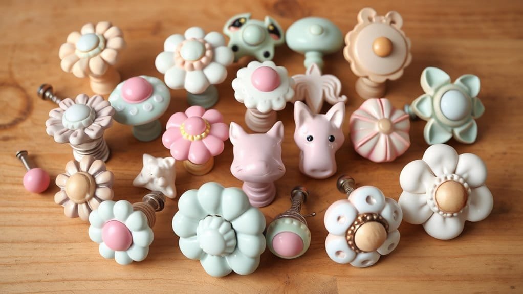 quirky decorative door handles