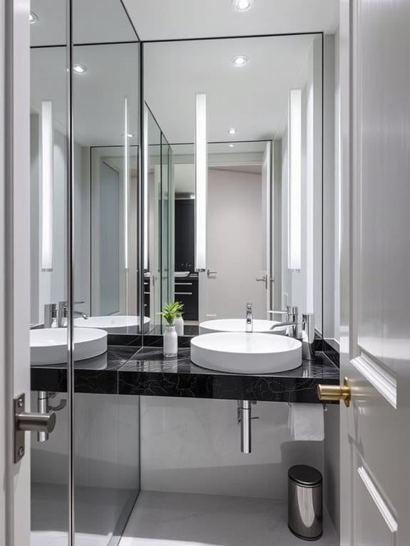 reflective surface integration techniques