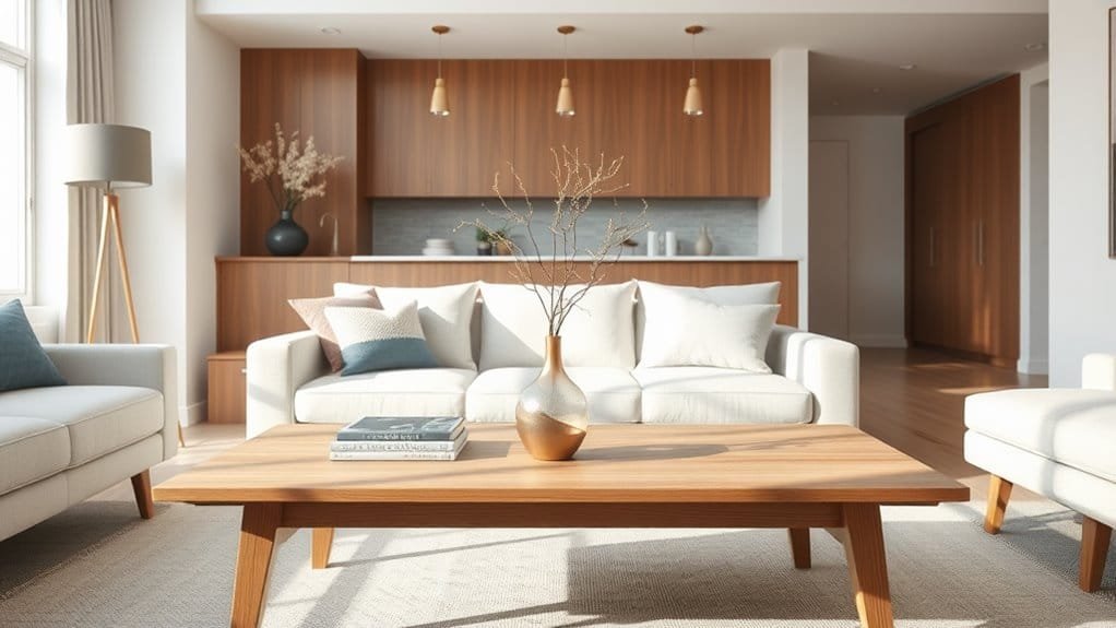 scandinavian stylish coffee table