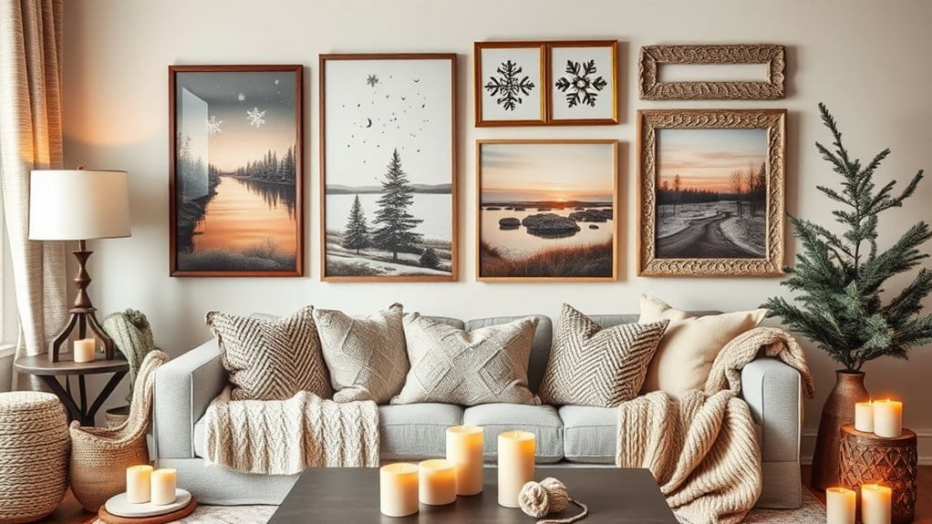 seasonal decor for winter
