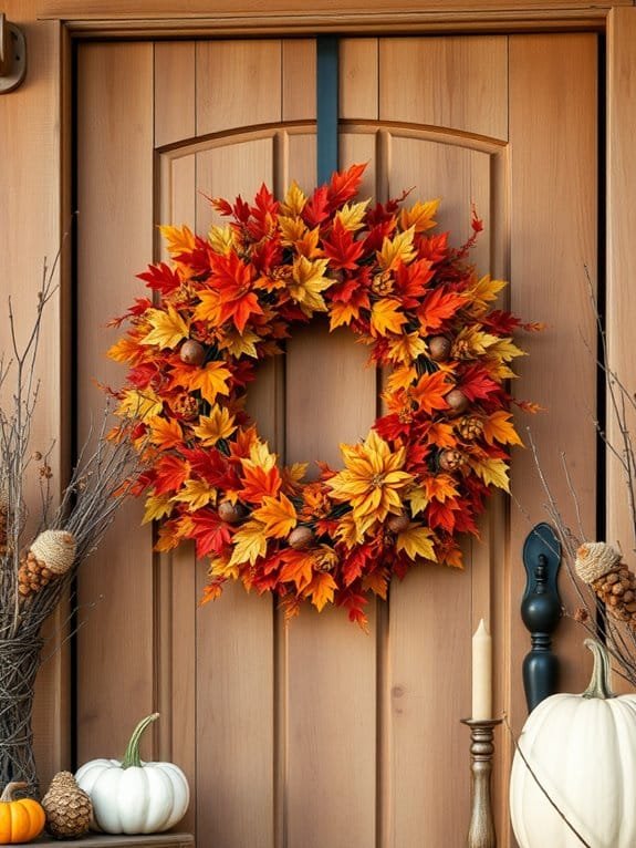 seasonal decorative door accents