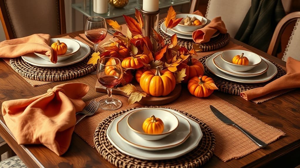 seasonal table decor ideas